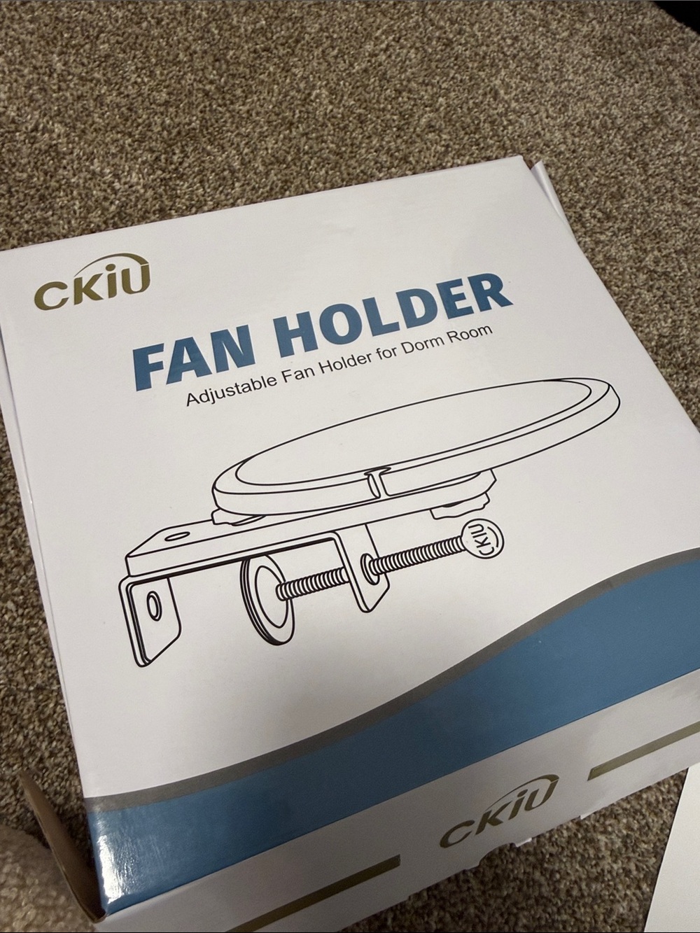 White Fan Holder Product Manual